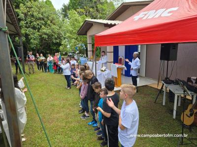 Rio Bonito do Iguaçu - Festa N.S. Aparecida atraí Fiéis em Barra Mansa do Iguaçu